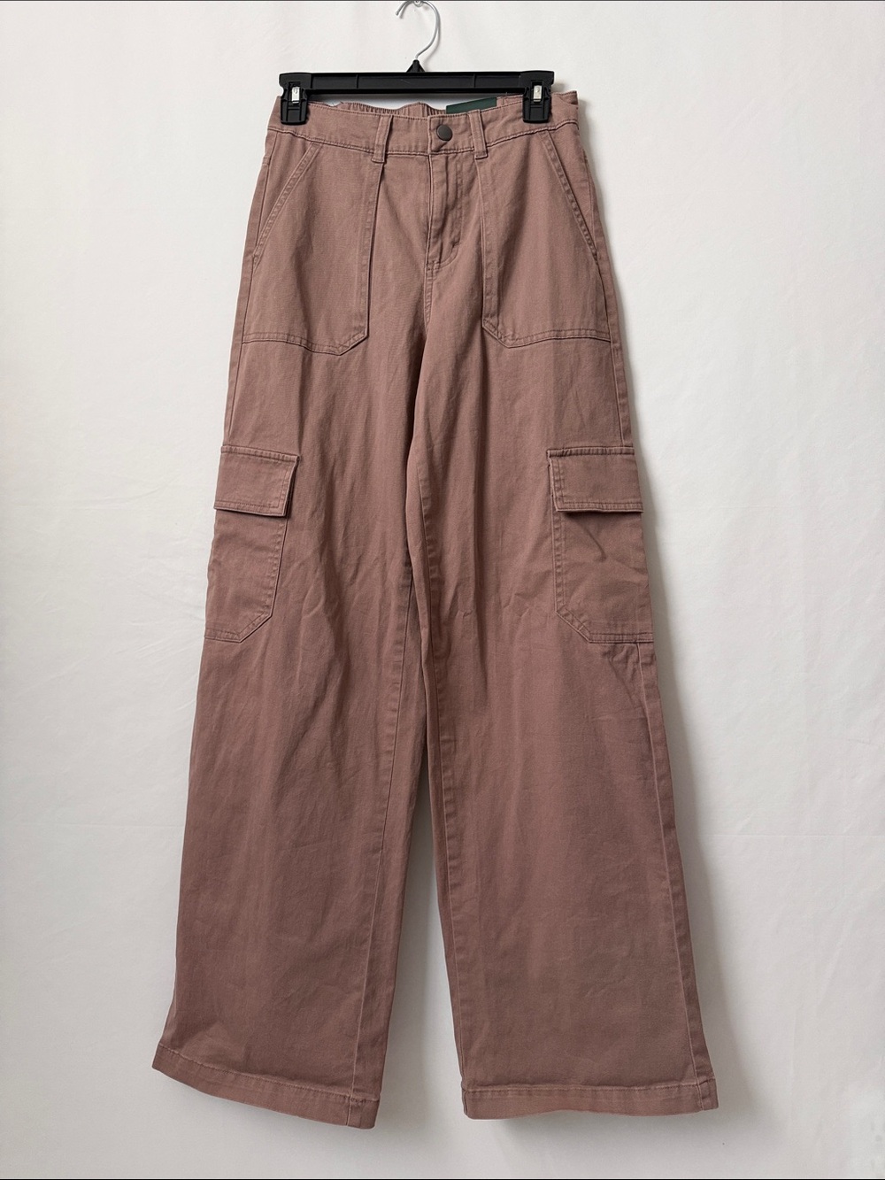 NWT wild Fable Wide-Leg Cargo Pants in Mauve
